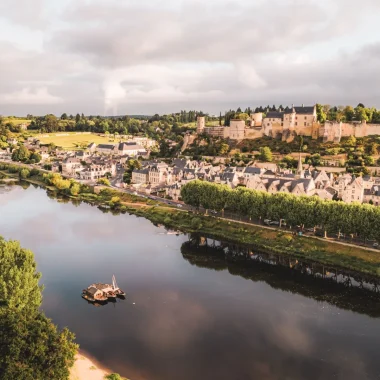 Forteresse royale de Chinon et la Vienne